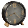 Howard Miller Elmer Mantel Clock 635-244 – Aged Black Finish,
