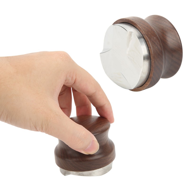 58mm Coffee Distributor Coffee Hand Tamper Adjustable Height Coffee Leveler