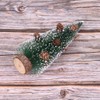 Mini Green Christmas Tree, Artificial Small Pine Tree, Snow Tree