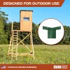 Iron Forge Tools Deer Stand Brackets, 4x4 Green Powder Coated