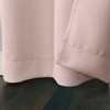 Sun Zero Easton Blackout Energy Efficient Curtain Panel, Blush Pink,