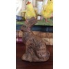 Set of 3 ~ Primitive Chocolate Bunny Rabbit Resin Mold