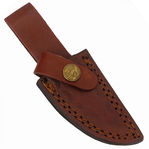 Leather Sheath for 6 inch Knife Made from Cowhide, Sheath