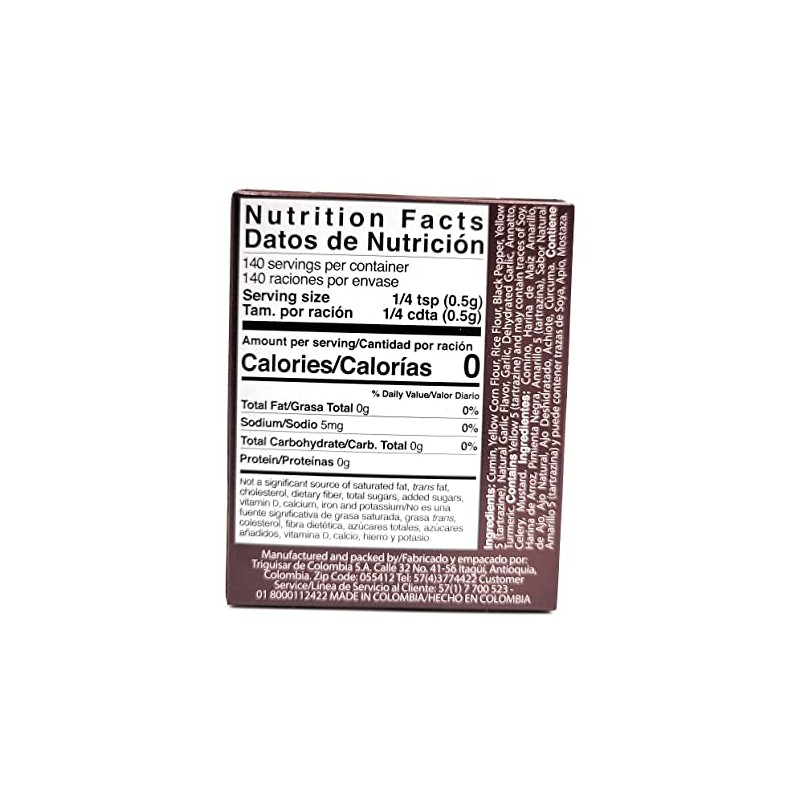 Triguisar Colombian Seasoning Mix - 5 Pack