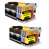 Supply Guy 10 Printer Cartridges Compatible with Brother LC-12E for