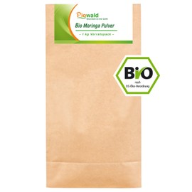 Organic Moringa Powder - 1 kg Supply Pack
