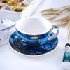 Coffeezone Vincent Van Gogh Art The Starry Night Porcelain Latte