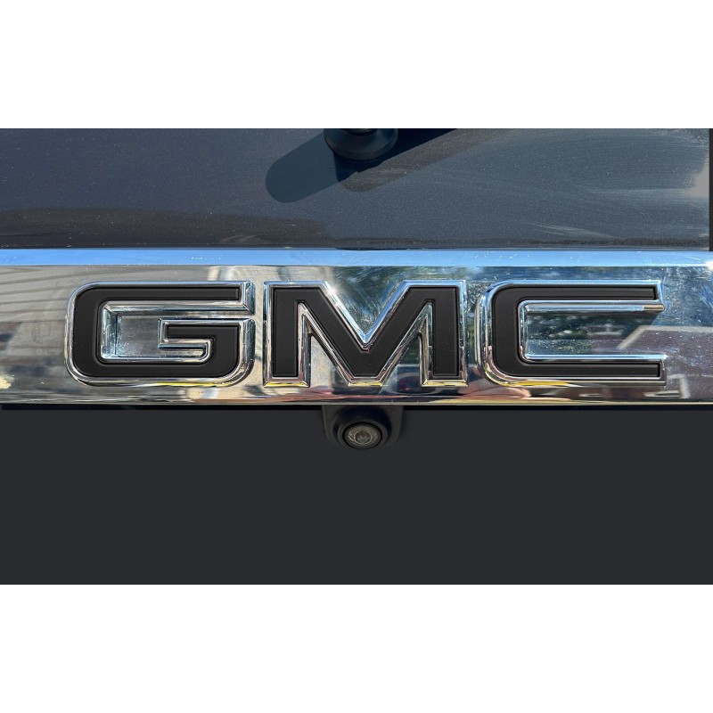 EmblemsPlus GMC Acadia Blackout Grille Gate GMC Emblem Overlay Decals