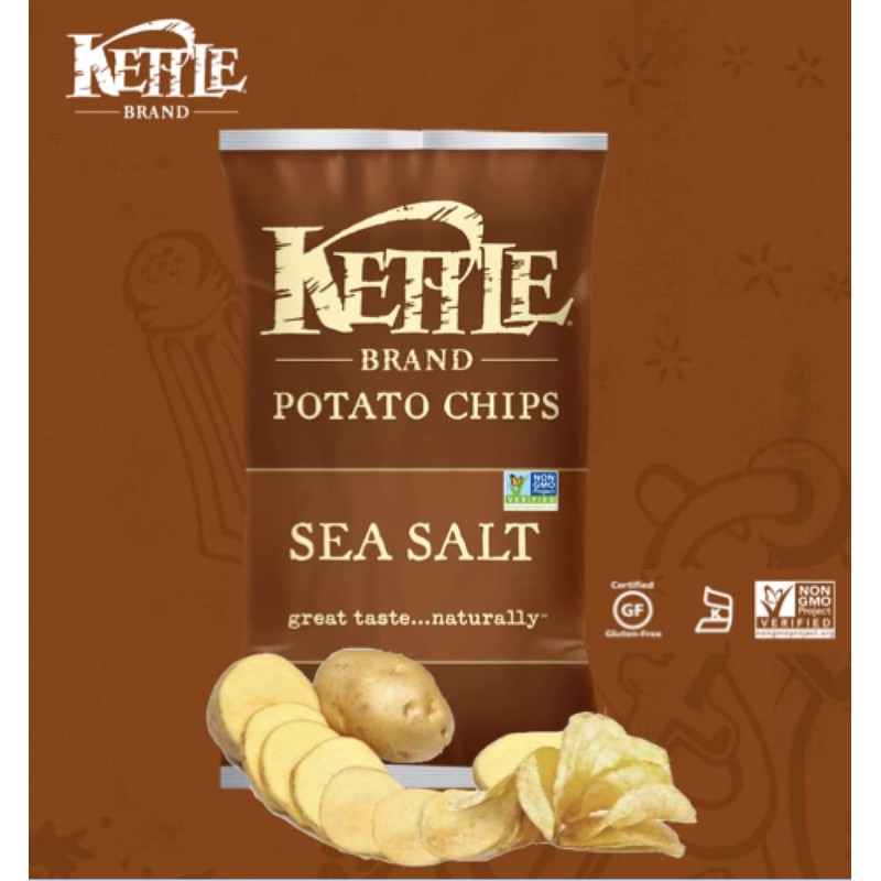 KETTLE Kettle Potato Chip Sea Salt