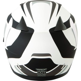 CONQUEST RETRO HELMET WHITE/BLACK/GREY XS