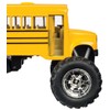 KinsFun 5" Monster School Bus Die Cast Metal Model, Pullback