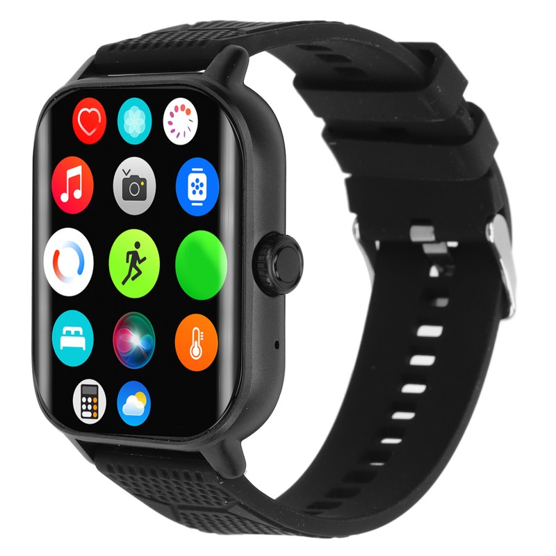 2.02in Curved Screen Smart Watch Blood Glucose Measure Health Monitor