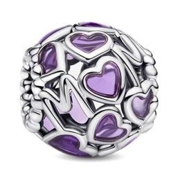 PHCLASY Love Mum Charm for Bracelets Necklaces and European Snake Chain Great Gifts for Women Mother's Day Jewellery Gift, Cubic Zirconia