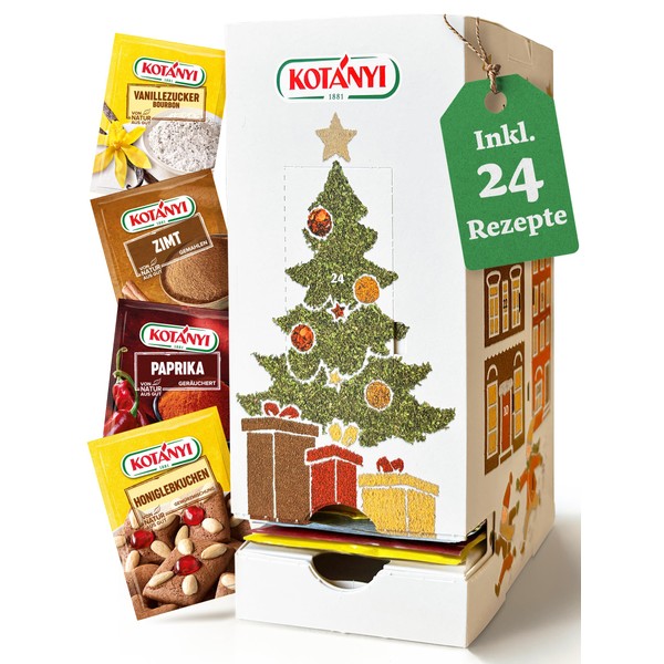KOTÁNYI Advent Calendar 2024 - Advent Calendar with Spices -