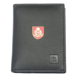 Royal Military Police Bifold Card Holder Leather Black Wallet RFID Safe ME36