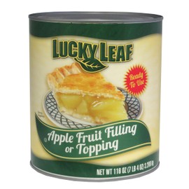 Lucky Leaf Apple Fruit Filling/Topping, 116 oz , 6 per case
