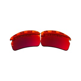 Vonxyz Lenses Replacement for Oakley Flak 2.0 OO9295 Sunglass - Ruby MirrorCoat Polarized