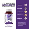 Lifeed5 SLEEP 60 Capsulas | Magnesio, Vitamina B6 del complejo