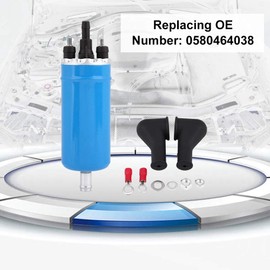 High Pressure Fuel Pump,Bomba de combustible,bomba de eléctrica,bomba de eléctrica en línea de alta presión con kit de instalación para BE23 E24 0580464038