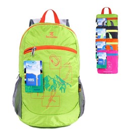 EGOGO Waterproof Foldable Packable Hiking Travel Backpack School Bag Backpack for Girls Boys College Students S2016, Green, Rucksack