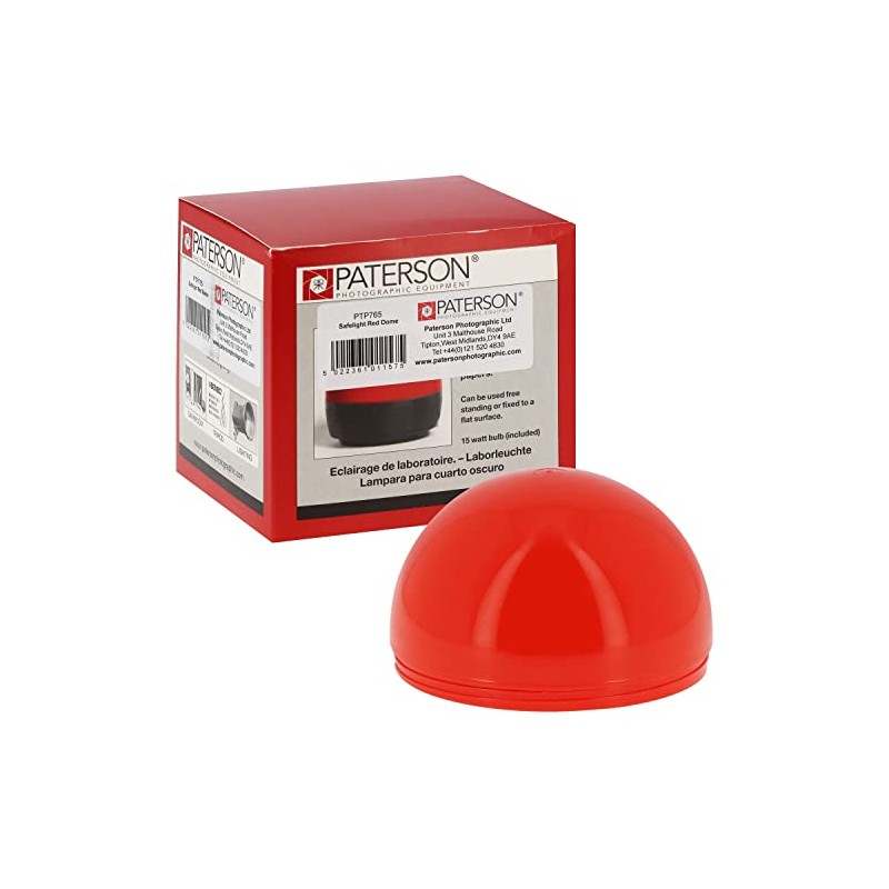 Paterson Safelight Red Dome Replacement : Screw Thread :