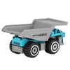 6pcs 1:64 Engineering Car Model Alloy Simulation Vehicle Car Model
