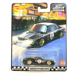 DieCast Hotwheels Boulevard 2020 Premium 1/64 Scale Nissan Skyline C20