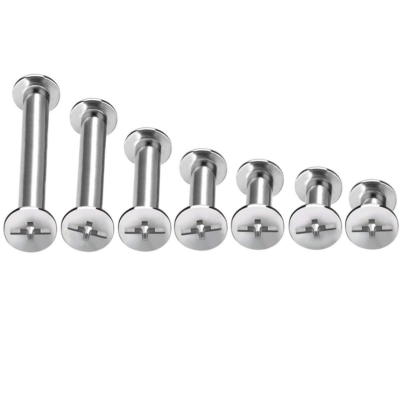 Pangda 80 Set Chicago Binding Screws Assorted Kit 7 Different