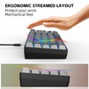 Snpurdiri 60% Wired Gaming Keyboard, RGB Backlit Ultra-Compact 61 Keys