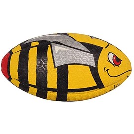 Optimum Rugby Ball - Balanced and Responsive for Accurate Handling and Kicking of Top-Performing Rugby Balls - Perfect for Training and Gameplay - 2-Ply 410g Ball - Stinger - 3