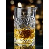 Professional Thick Bottom Seamless Cocktail Mixing Glass 700ml (Ice Flower,