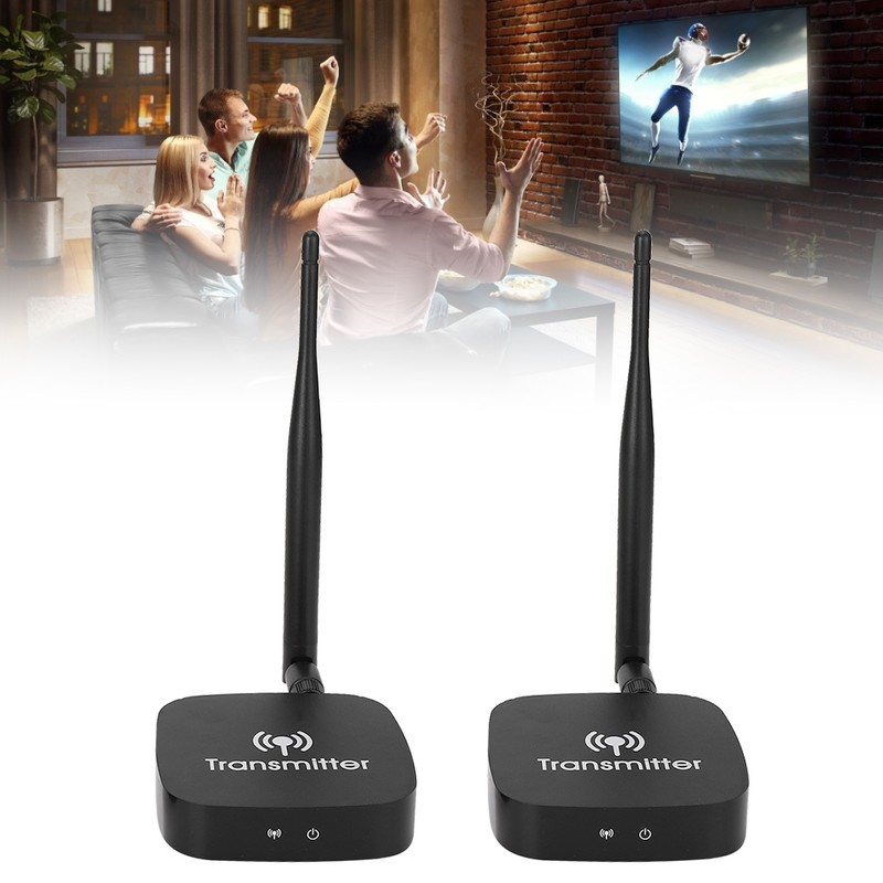 Plastic HD H.264 50M WIFI Signal Extender 165MHz All Digital