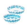 Le Cadeaux Luxury Melamine Cereal Serving Bowls, Set of 4,Sicily