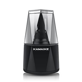 Electric Pencil Sharpener, Pencil Sharpener for Colored Pencils, Automatic Pencil Sharpener Plug in for 6-8mm No.2/Colored Pencils, Portable Pencil Sharpener Electric for School Classroom KAMAIKE