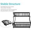 Petiza Under Sink Organizer Pull Out Cabinet Organizer Adjustable Height