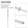DTGN 60pcs 3.2mm x 17mm (DxL) Blind Rivets Mechanical Connection