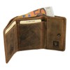Greenburry Vintage Wallet Leather 10 cm sattelbraun
