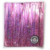 BNT-003 Pink Hologram Wire Vinyl Tie Wrapping Ribbon Gift Valentine's