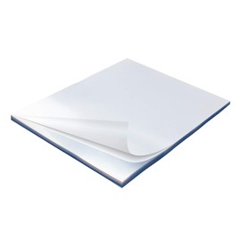 Binditek 100 Pack Clear PVC Binding Presentation Covers,12 Mil Report Cover for Business Documents, School Projects 8-1/2 x 11 Inches, Letter Size