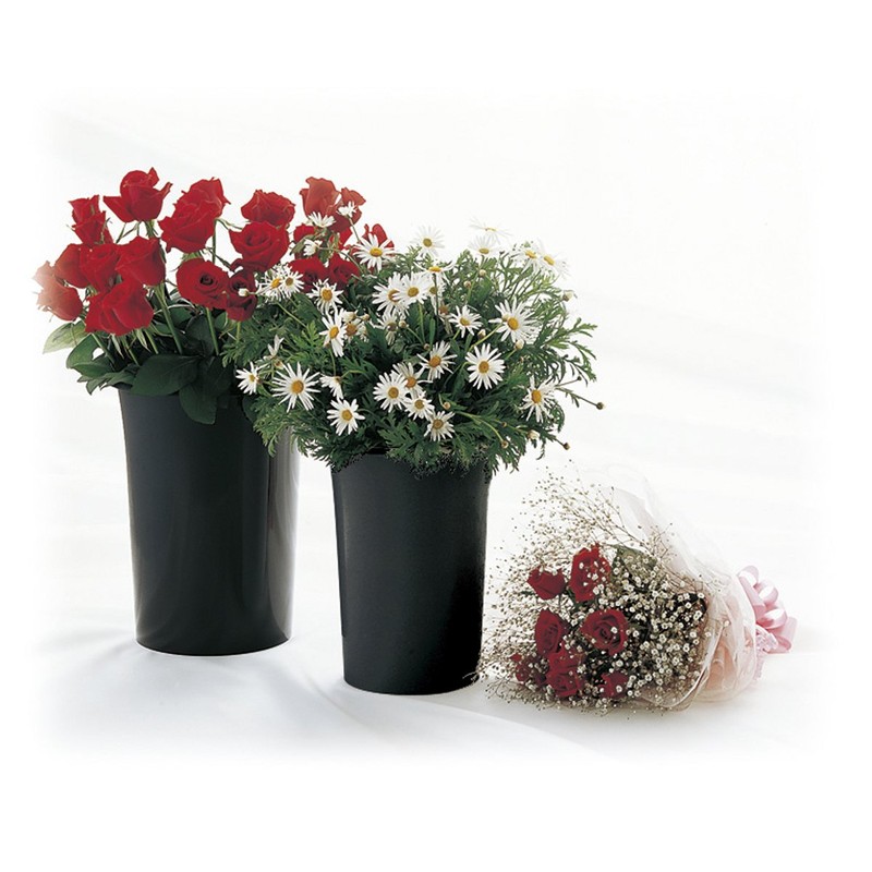 Richell Flower Tube Type 20 Black