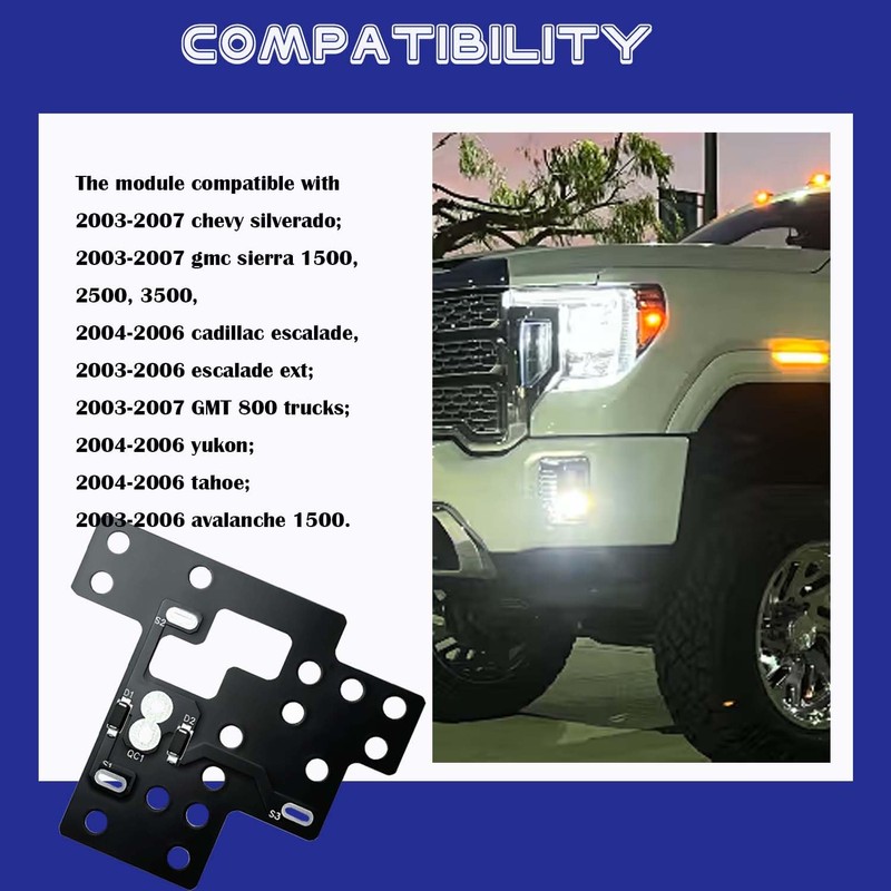 ZSYGYGDKS Light Module 6 High Mod for Gm Compatible With