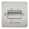 Knightsbridge FP1100BC FPAV1100BC Flat Plate 10A 3 Pole Fan Isolator