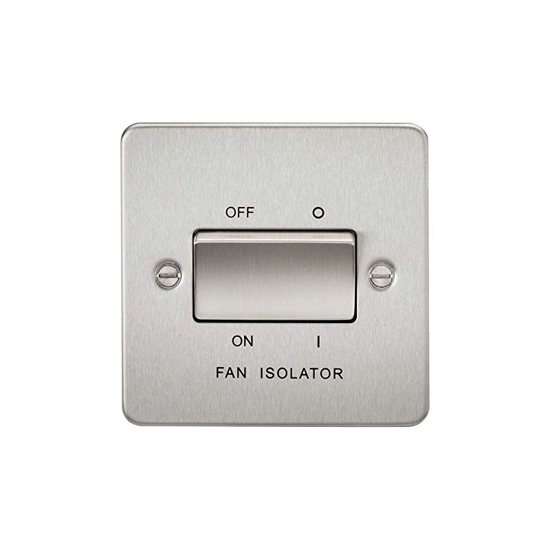 Knightsbridge FP1100BC FPAV1100BC Flat Plate 10A 3 Pole Fan Isolator