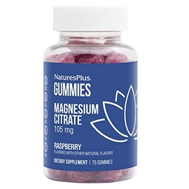 Natures Plus  Citrato de magnesio 105 mg gomitas 75 g  Magnesium Citrate 105 Mg Gummies 75                                                            
