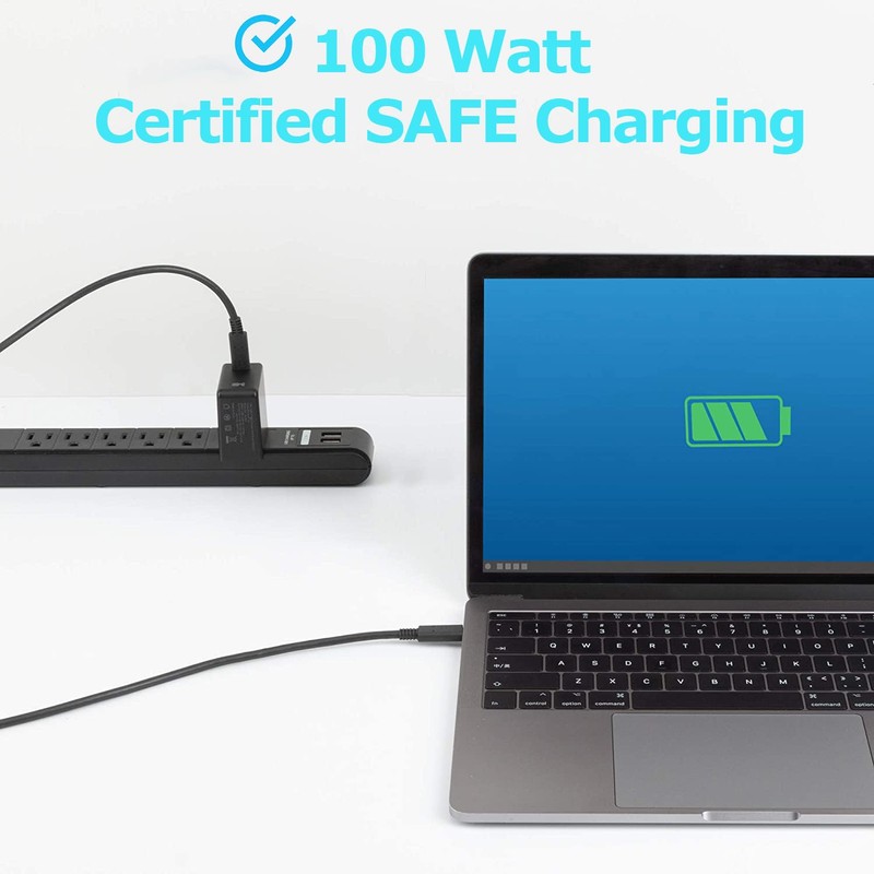 Tek Styz PRO 100W Dual PD/USB-C/8K Cable Compatible with Honor