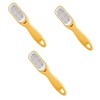 Healvian 3pcs Double-sided Stainless Steel Callus File for Foot Care