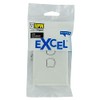 HPM Excel 10A 2 Gang Rocker Switch, White, (CDXL770/2WEWE)