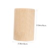 Sosoport Bamboo Hamster Tunnel Chinchilla Hideout Small Pet Activity Toy