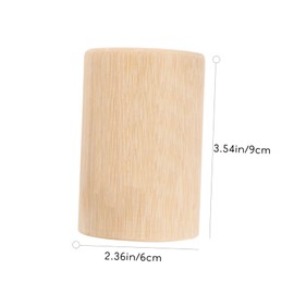 Sosoport Bamboo Hamster Tunnel Chinchilla Hideout Small Pet Activity Toy Safe for Hamsters Mice Ferrets