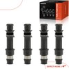 A-Premium 4 Holes Set of 4 Fuel Injectors Compatible with